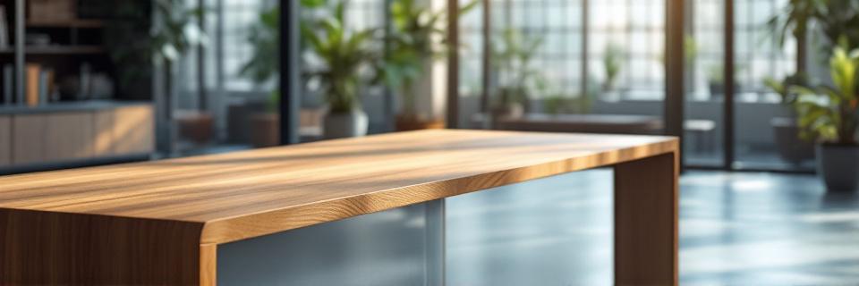 Escritorios en chapa de madera