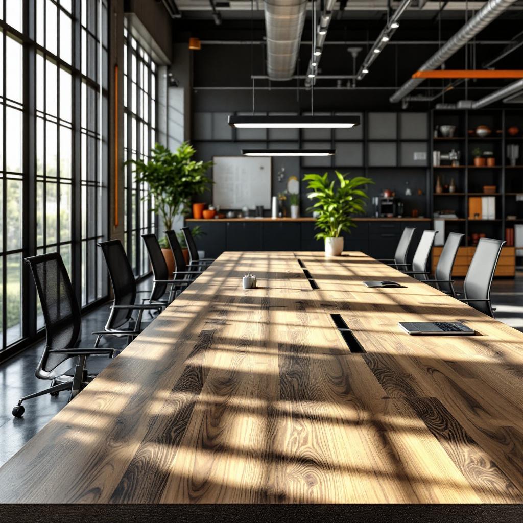 Escritorios en chapa de madera